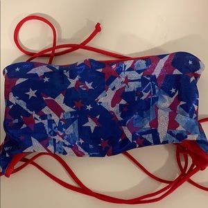 fourth of july themed bikini top